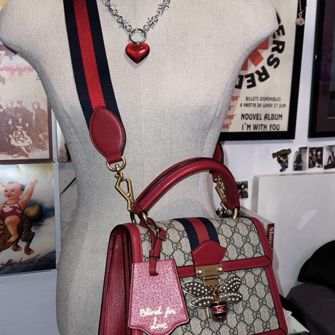 Like New Authentic Gucci GG Margaret Hand Bag