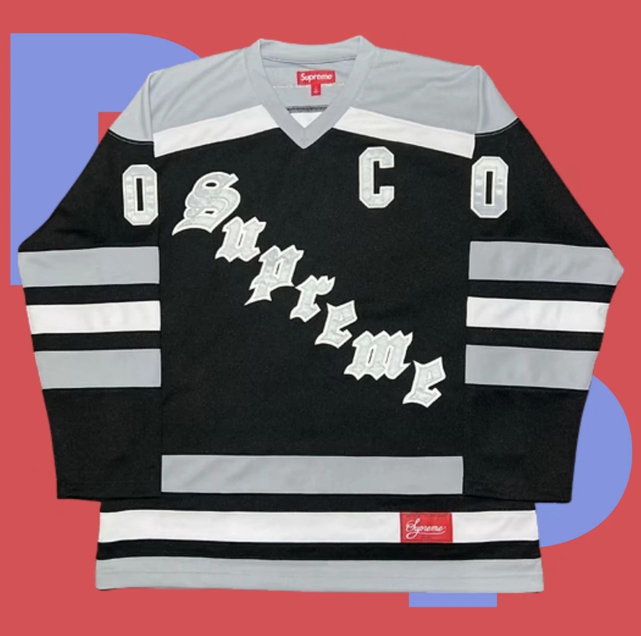 Supreme Fire & Ice Hockey Jersey (Large)