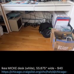 Ikea MICKE desk