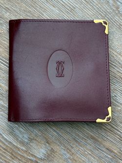 Cartier Genuine Leather Wallet - New!