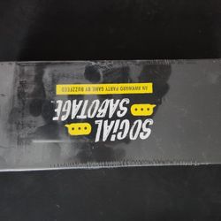 New In Box Social Sabatoge Game