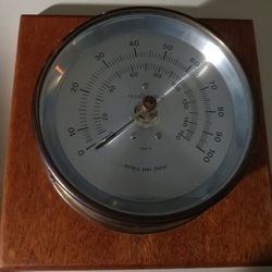 Vintage Maximum, Inc. Vigilant Wind Speed Anemometer. 