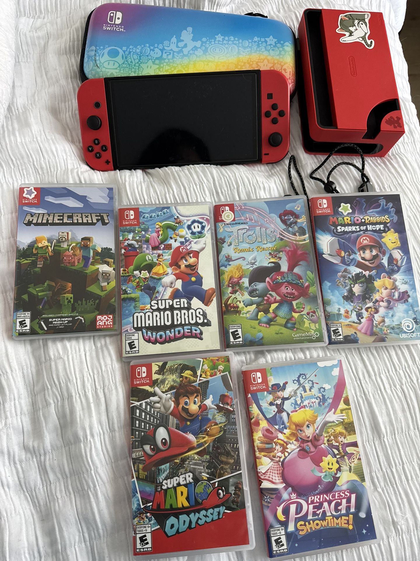 Nintendo Switch With Games