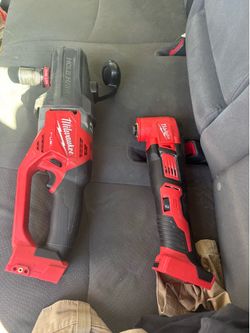MilwaukeeM18 FUEL Hole Hawg and Right Angle Impact Driver