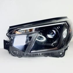 2022 - 2024 SUBARU FORESTER BLACK LH DRIVER SIDE HEADLIGHT OEM