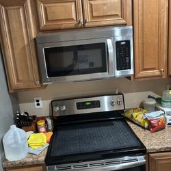Lg Above The Counter Microwave And Range For Sale