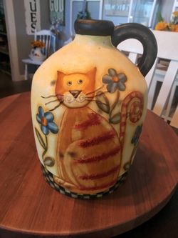 Bob's Pottery Large Jug Artwork of: Karen Hillard Crouch