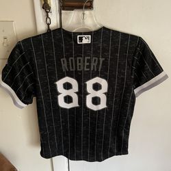 Luis Robert Chicago White Sox MLB Youth City Connect Jersey 7