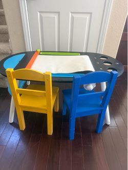 Toddler art desk