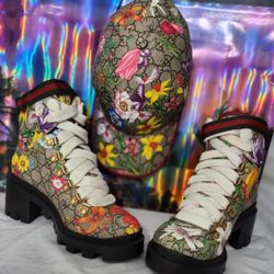 Gucci Boots And Hat