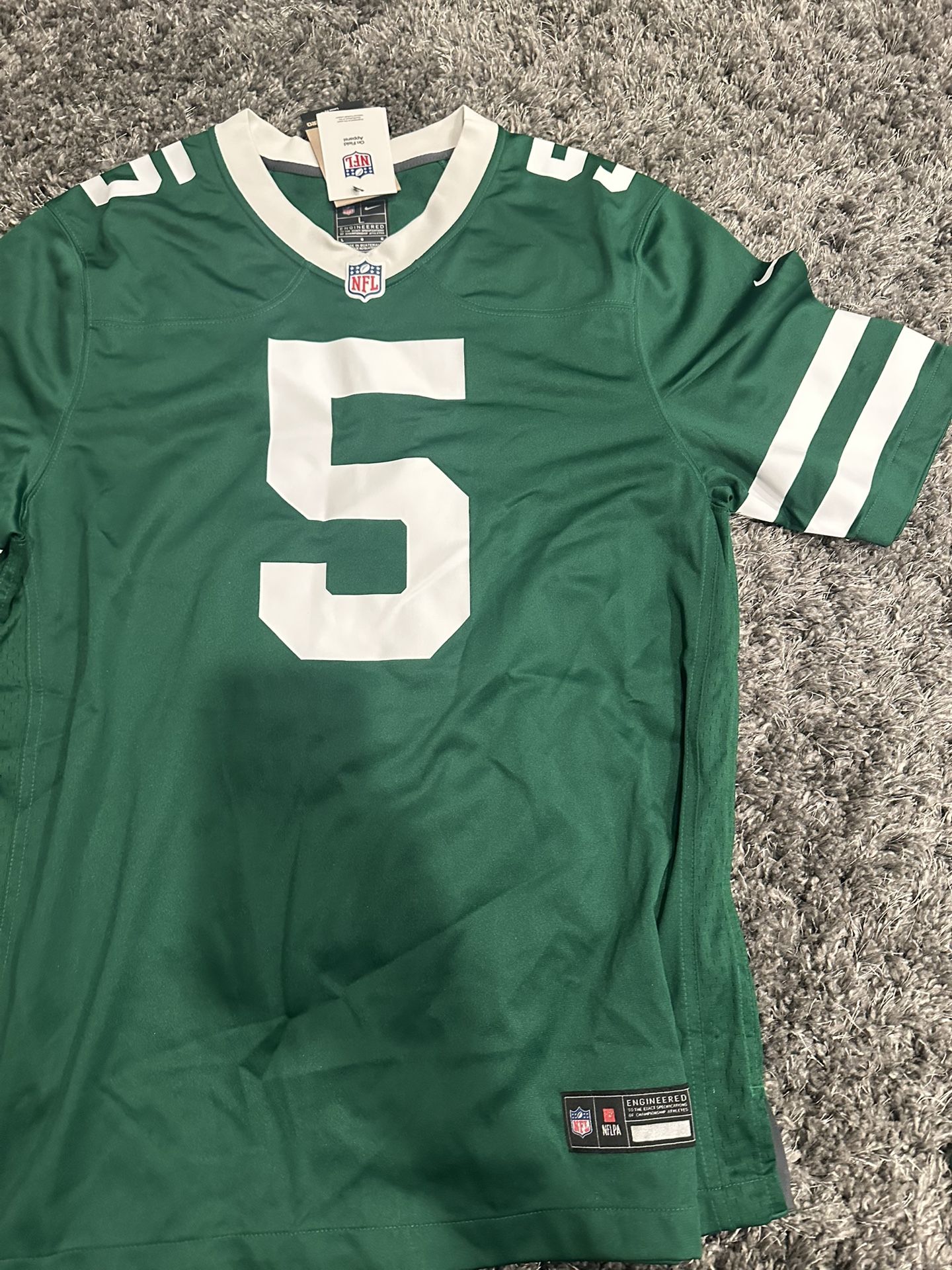 Brand New Nike NFL Garrett Wilson On Field Jersey - Size L