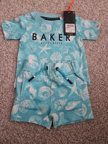 Ted Baker baby boys short and t-shirt set. New with tags. 0-3 months