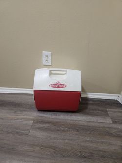 Small Nice cooler—can be used as a lunchbox. Pre-owned condition.