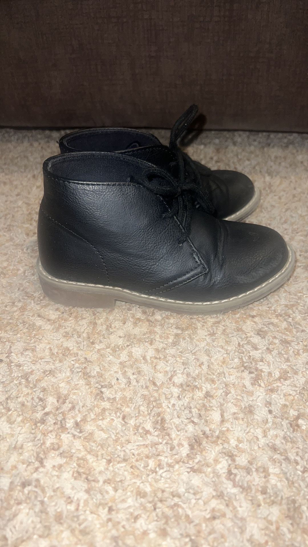 The Children’s Place Boys Black Lace Up Boots Size 11