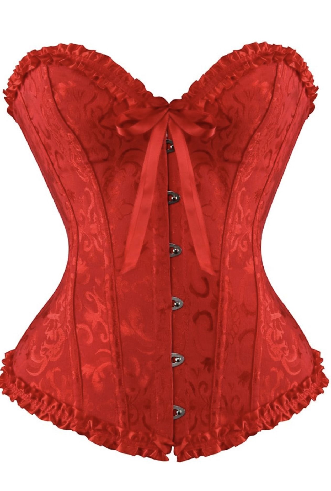 Sexy Red Corset - Sizes L-3XL -Perfect For Halloween