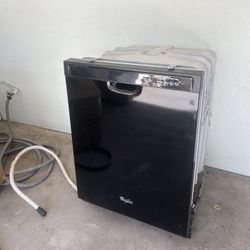 Whirlpool Black Dishwasher | Works Great