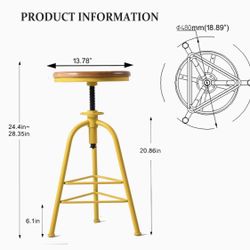 New Industrial Stool (Very Well Made)