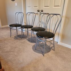 4 Ice Cream Parlor Chairs