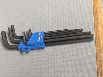 Park Tool HXS-1.2 Professional L Shaped Hex Wrench Set