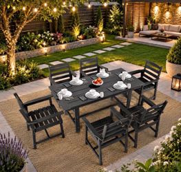 Brand new patio outdoor dining table set