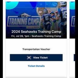 Seattle Training Camp Tickets 
