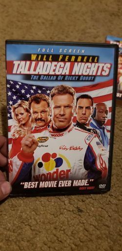 Talladega Nights Will Farrell classic DVD. $3