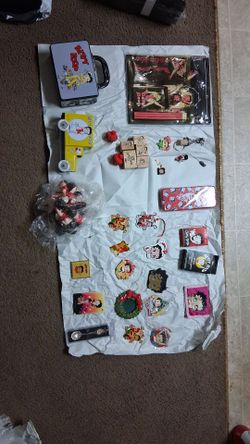 50+ Piece Vintage Betty Boop Collectibles