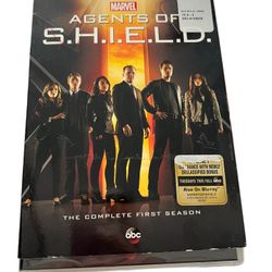 Agents of S.H.I.E.L.D.: The Complete First Season (DVD, 2014, 5-Disc Set)  This 5-disc set includes the complete first season of Agents of S.H.I.E.L.D