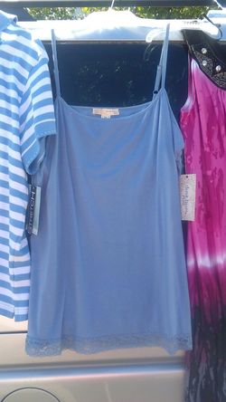 Blue shirt juniors plus 2x