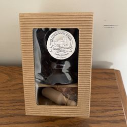 Nib Time & Again Wax Melt Warmer With Simmering Crumbs Scented Wax-Vanilla Cinnamon 