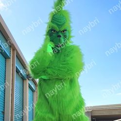 Grinch Costume Mascot For sale Or R.E..n.t