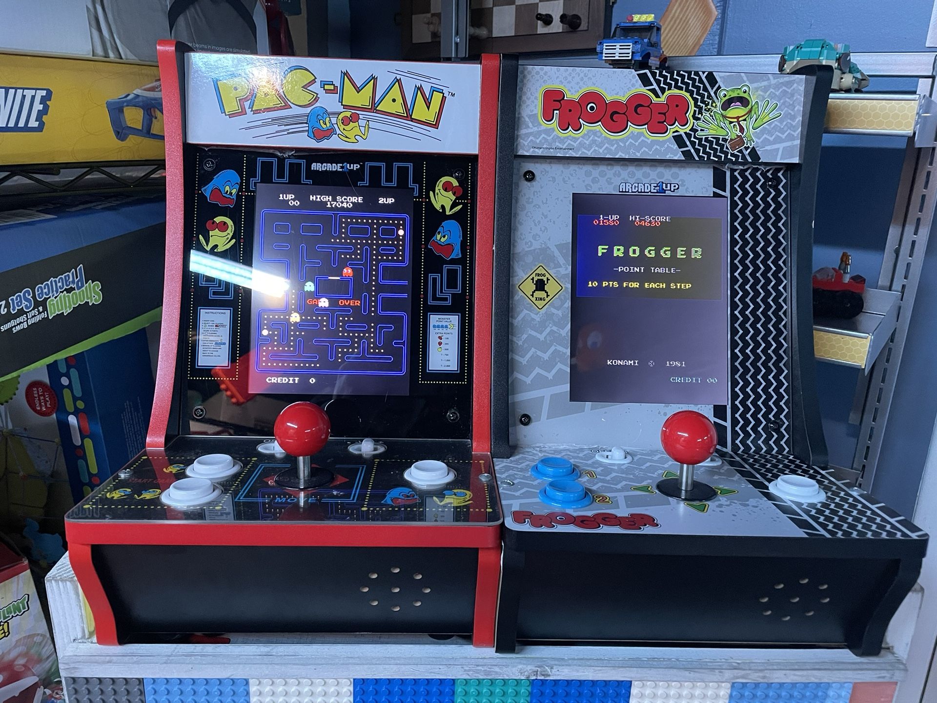Arcade 1up Countercade PAC-MAN $75 // Frogger $100 