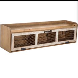 Hobby lobby Chicken wire shelf
