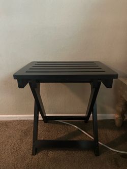 Black nightstand