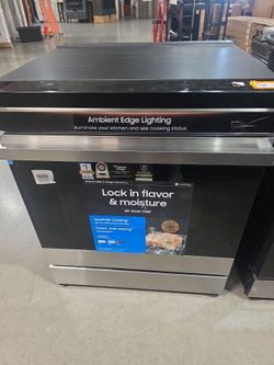 Samsung Bespoke 30" Smart Slide-In Induction Range – Brand New