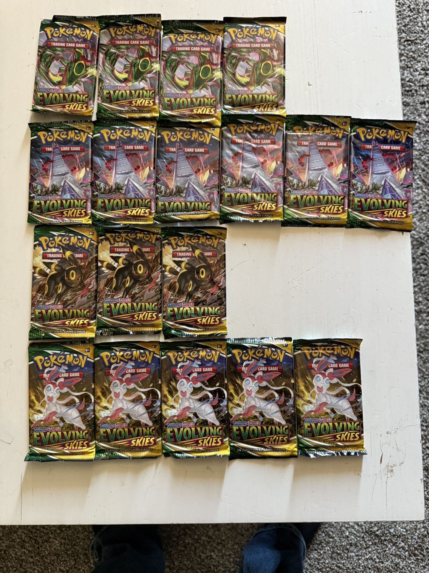 Evolving Skies Packs!