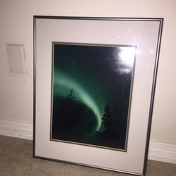 Northern Lights Picture in Frame