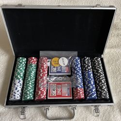 300 “Dice” Poker Chip Set with Case and Accessories.