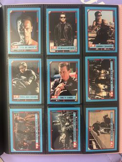 TERMINATOR 2: JUDGMENT DAY (Topps/1991) Complete ALL-STICKER Trading Card Set 44