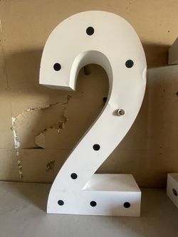 Marquee Number 2 For Sale