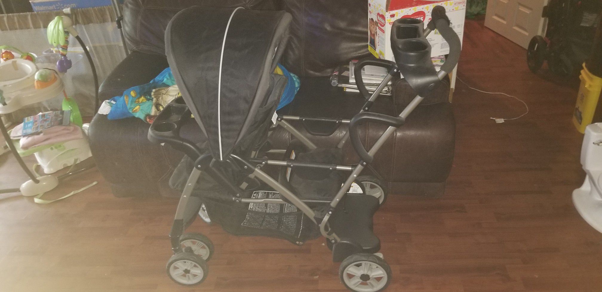 Graco sit and stand double stroller