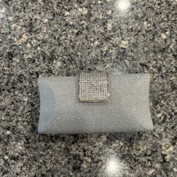 Sparkly Silver Evening Clutch - New with Tags