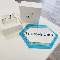 Apple Airpods Pro 2nd Gen- $1 Today Only