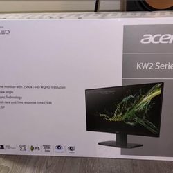 Acer 27 Inch 1440p LED Monitor