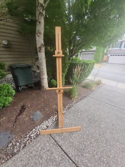 Wooden Artist Easel Floor Stand