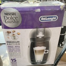 Delonghi Dolce Gusto Nescafe Coffee Expresso Machine