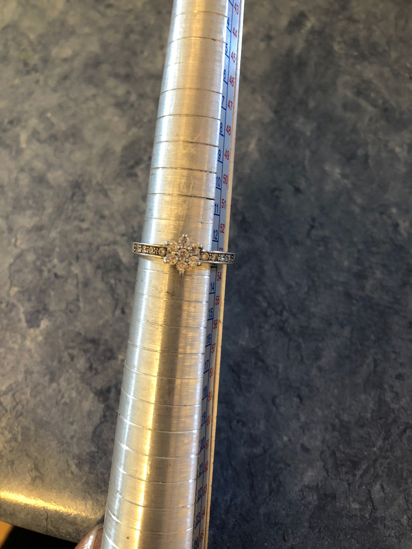 Sterling Silver Flower Ring