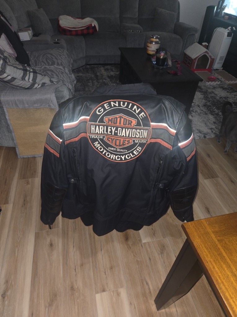 New Harley Davidson Triple Vent Rutland Riding Jacket PRICE DROP!!!!!