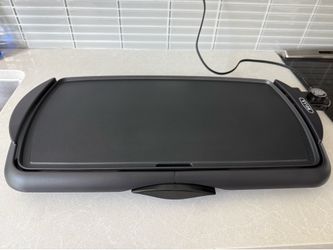 Large electric griddle 10.5" × 20"