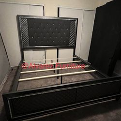LED Queen Bed Frame